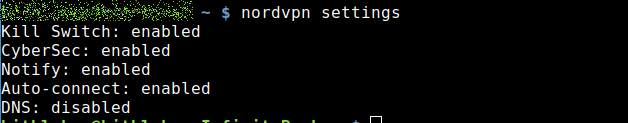 Settings for NordLynx / WireGuard