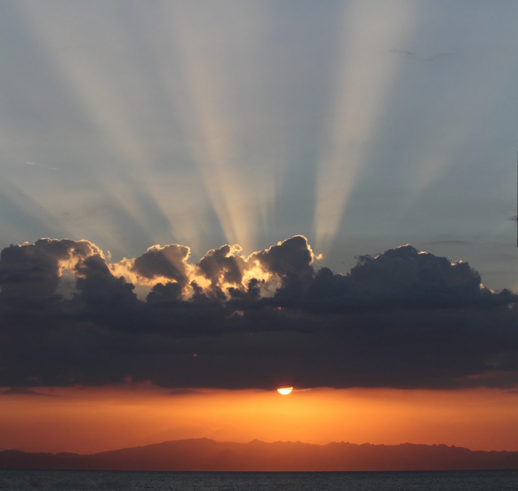 A really nice sunrise – taken in Egypt