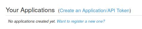 Create an application – for example Coronavirus Update
