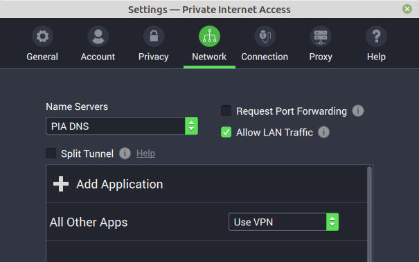DNS and split tunneling