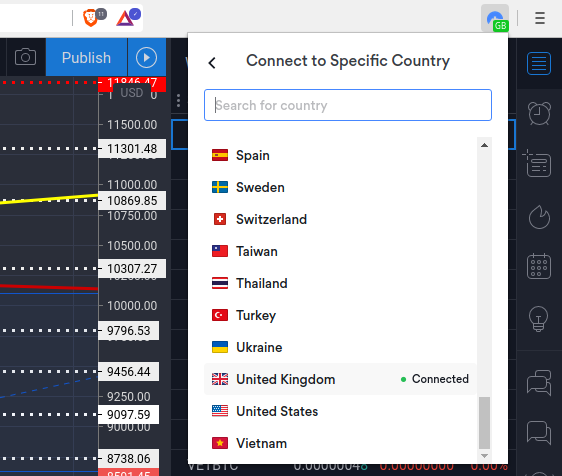 NordVPN offers add-ons for browsers