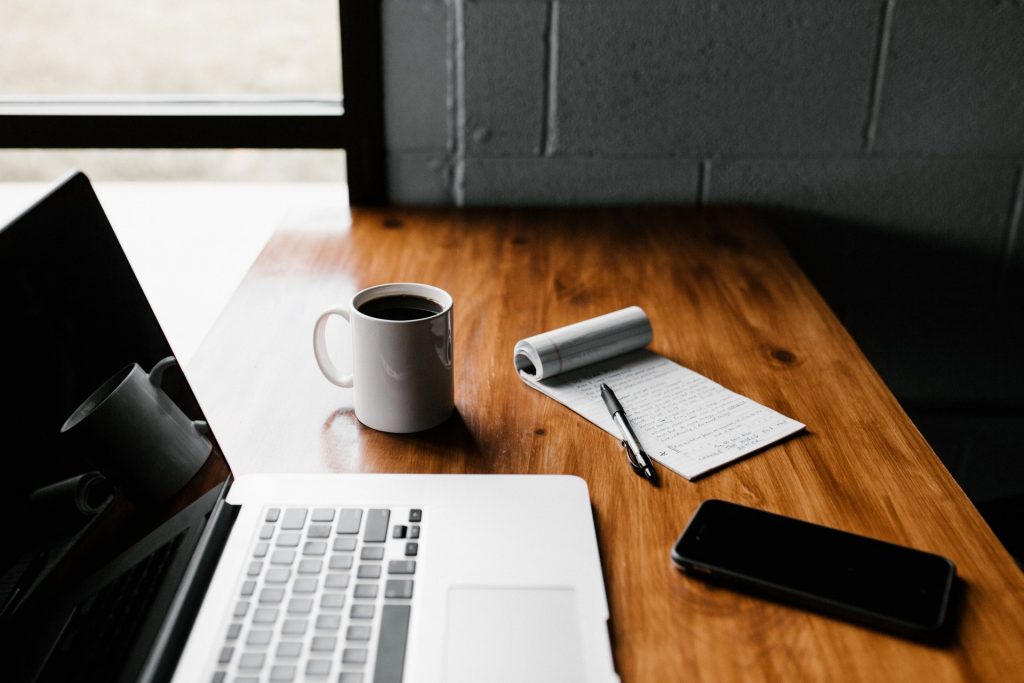 A desk for small businesses