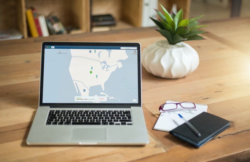 Laptop with VPN